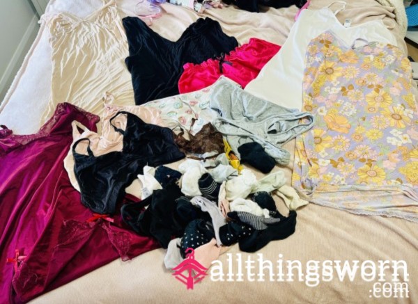 🔔🔔🔔Panties, Socks, Slips And Bras- $50 For The Lot!!🔔🔔🔔