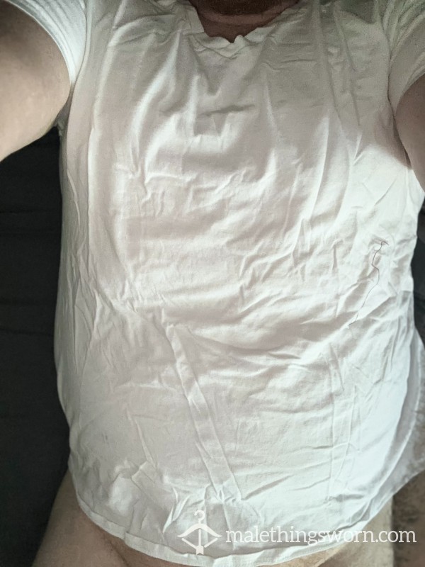$12- White T-shirt