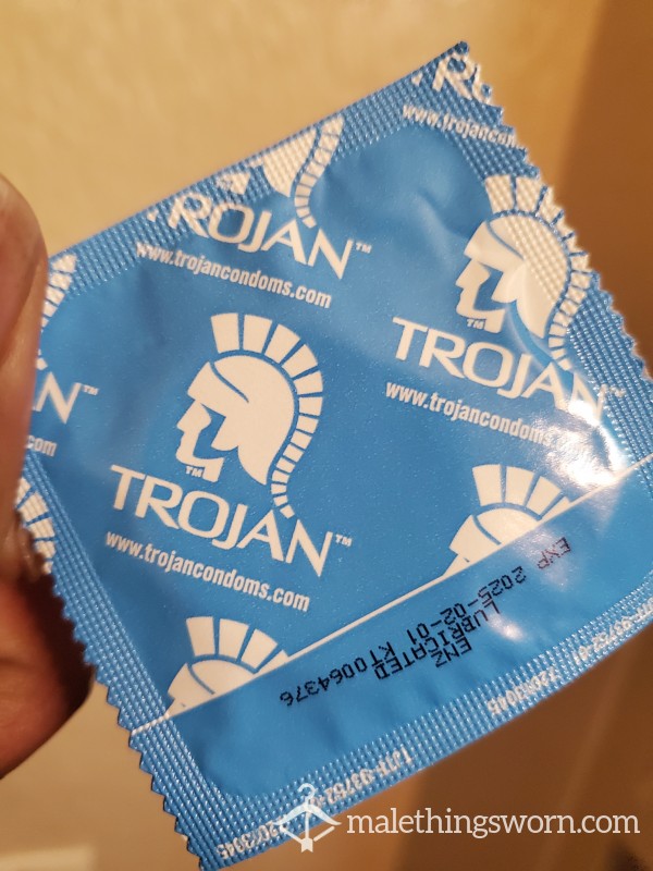 2 Used Condoms +pics
