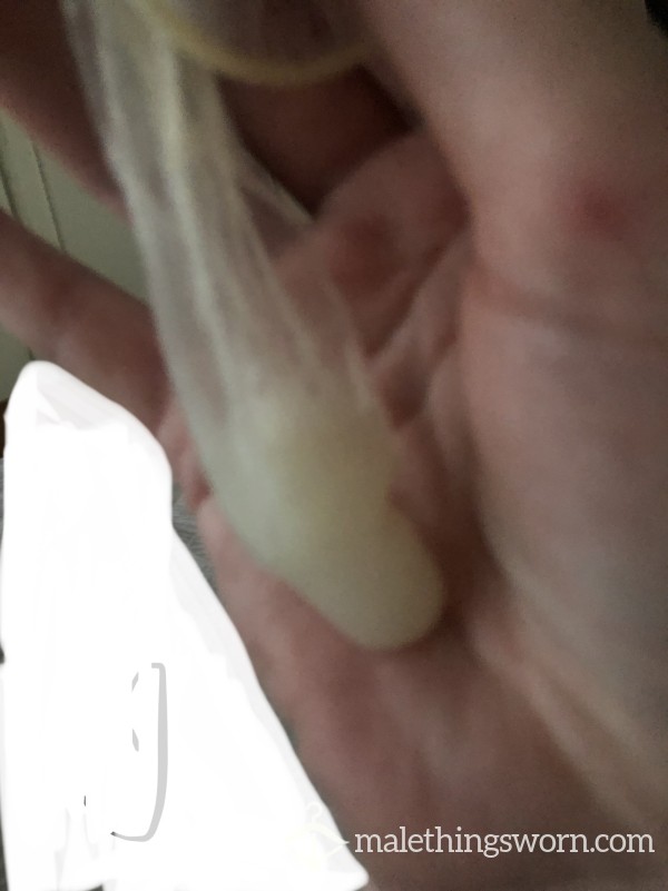 2 Vids (£2) Sent Via Email Of Me Wanking My Cock And Cumming Into Condoms.