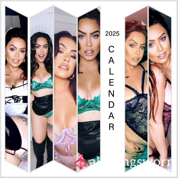 2025 Calendar Of Your Favourite Girl 💋