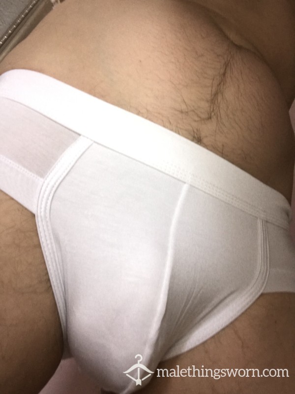 3 Day Wear On These Comfy White Briefs