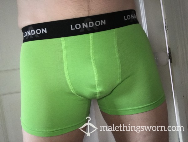 5 Day Tight Fitting London Green Boxer Wear