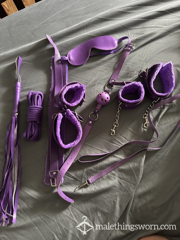 $50-Purple Bondage Set