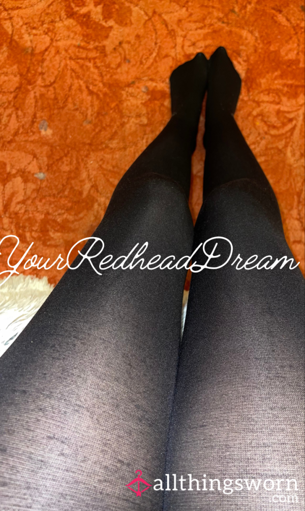 60 Denier Black Tights