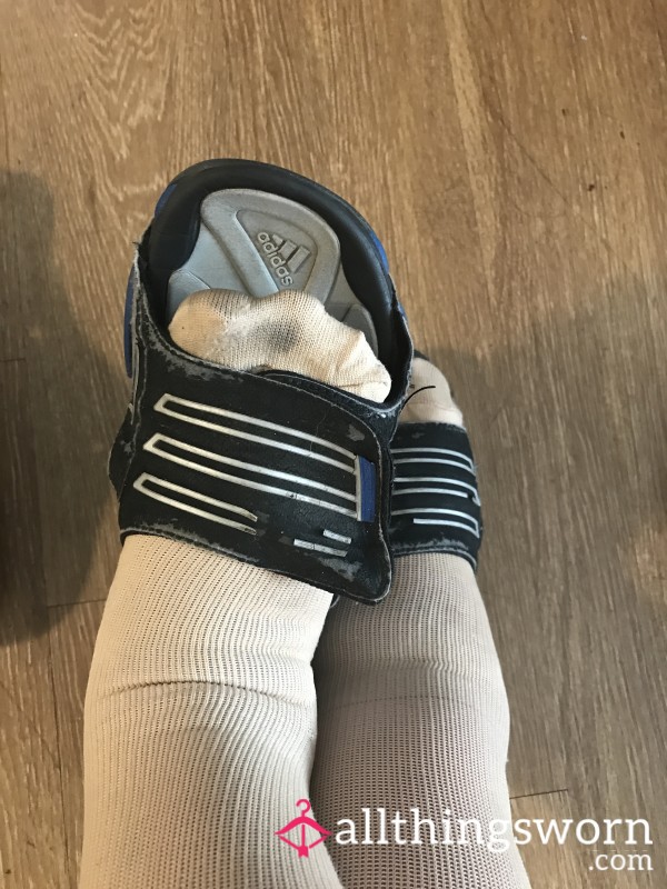 Adidas Slides Well Worn Size 9