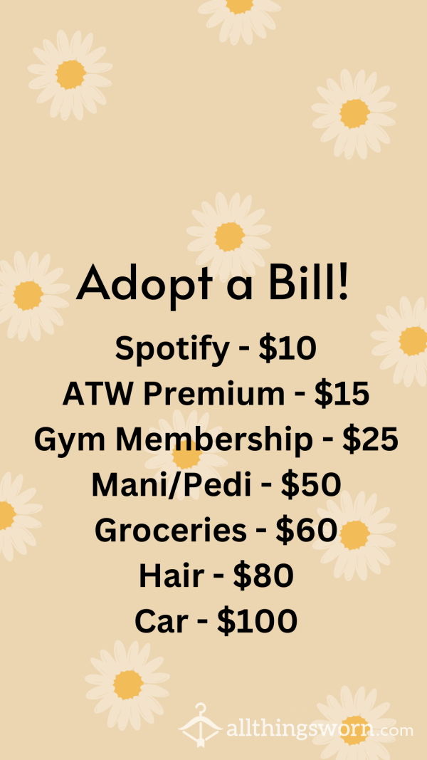 Adopt A Bill