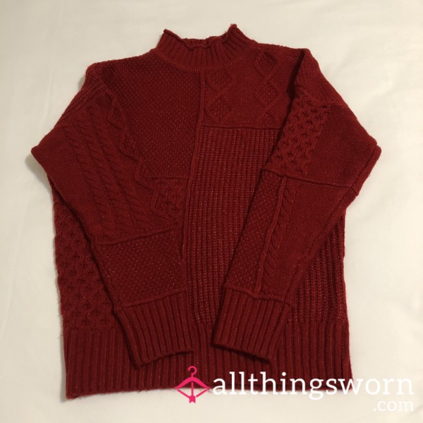 AE Red Sweater