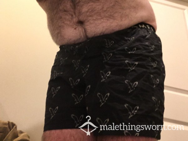 American Eagle Black Boxers