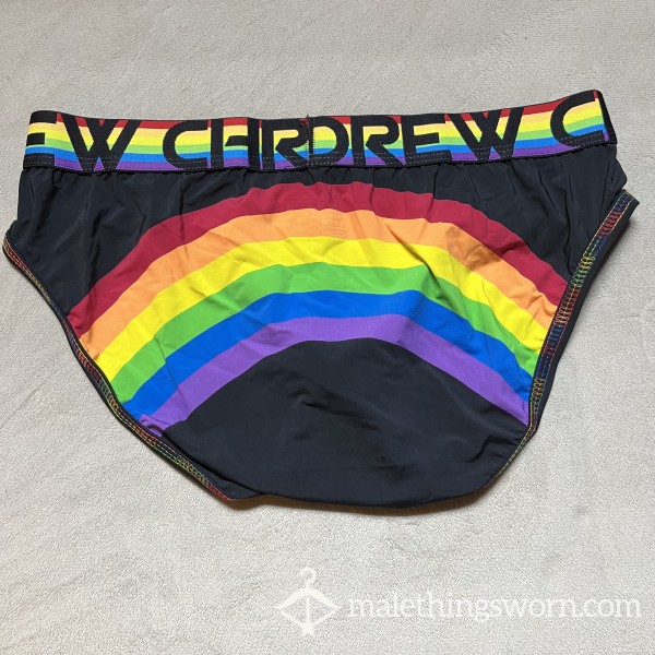 Andrew Christian Pride Rainbow Bu*t Briefs