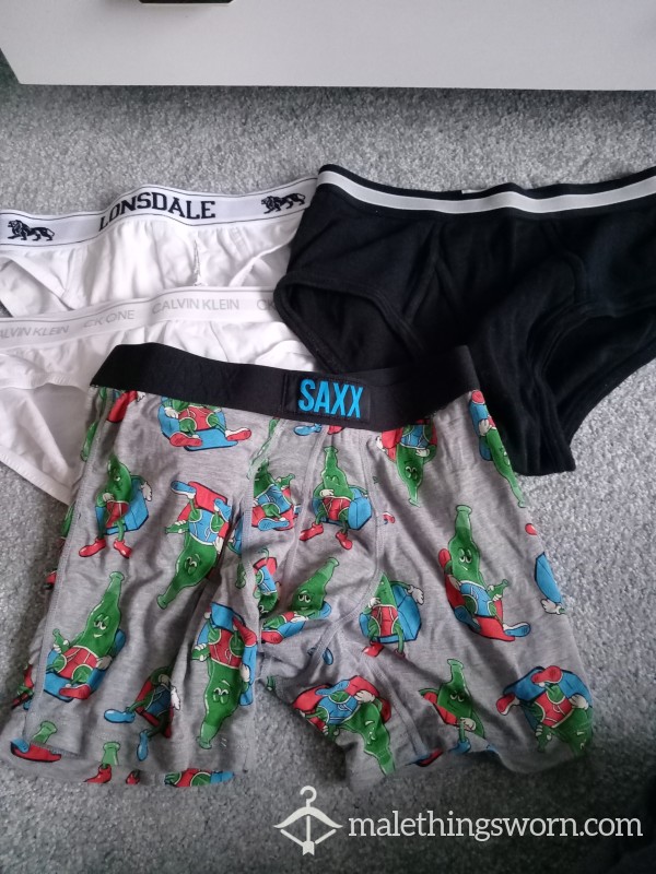 Any 3 Boxers/briefs How You Like Them