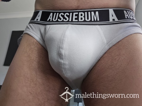 Aussie White Briefs