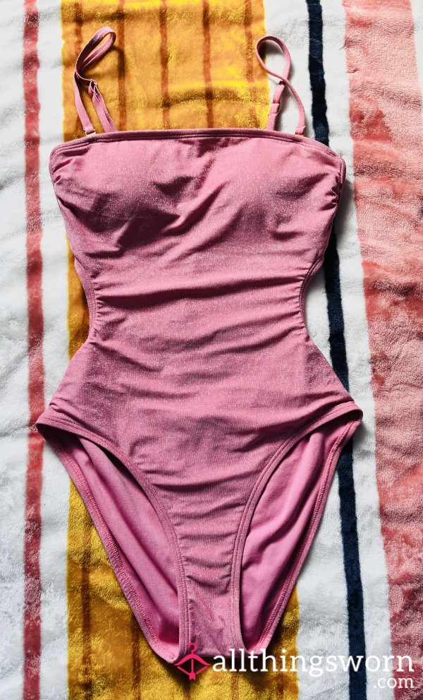 Barbie Pink One Piece SwimSuit