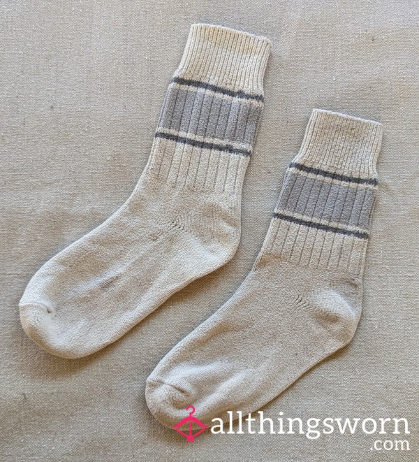 Basic Striped Socks - Mid Calves