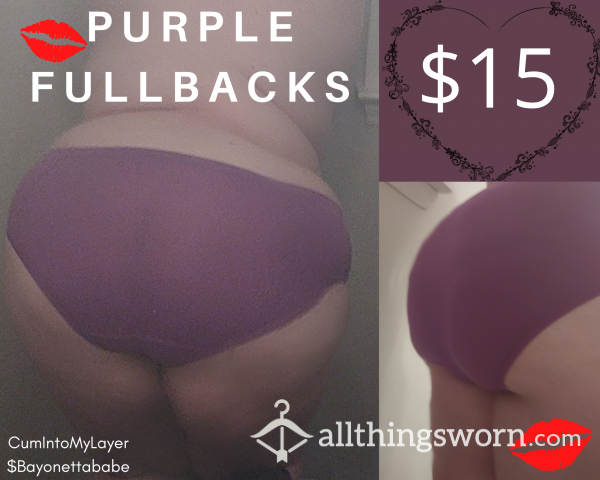 BBW WET Dirty Used Fullback Briefs