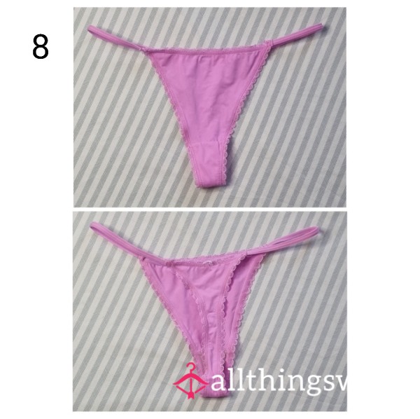 Berry Pink Tiny Thong