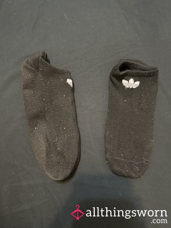 Black Adidas Ankle Socks