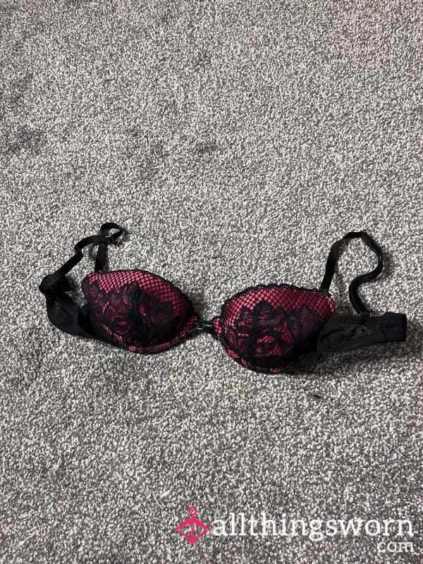 Black And Red Bra