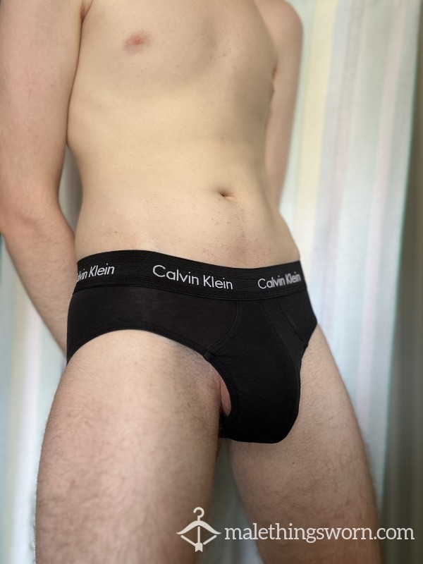 Black Calvin Klein Briefs (Small)