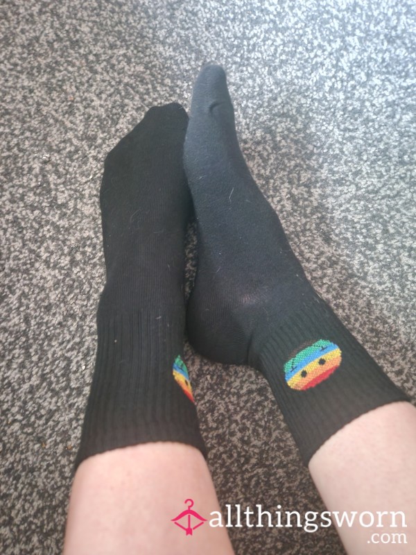 Black Crew Socks