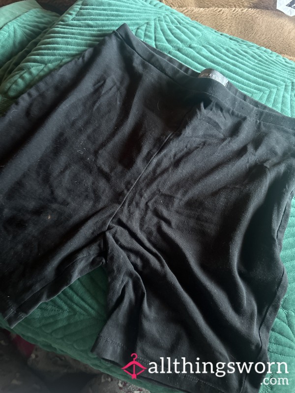 Black Gym Stinky Shorts