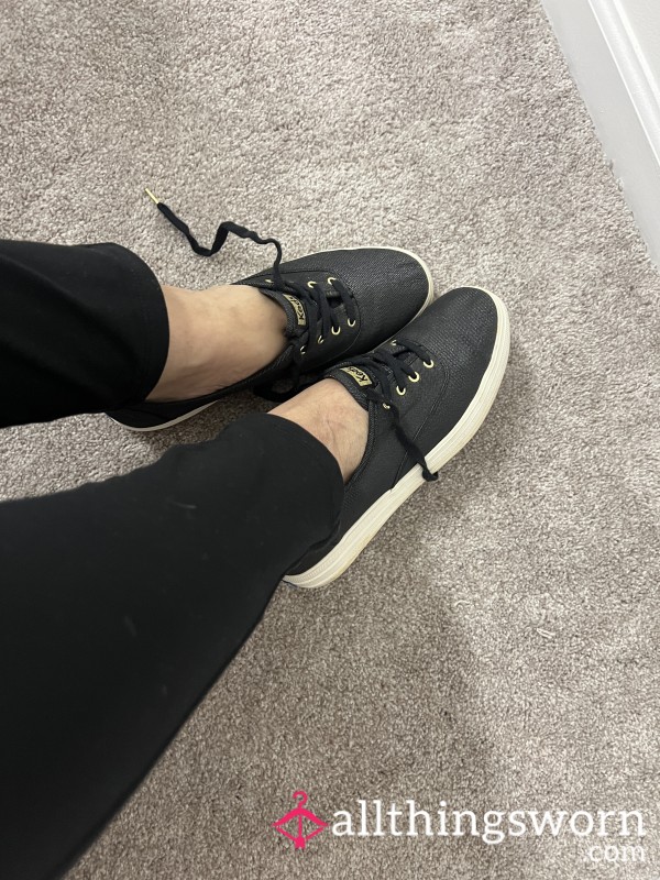 Black Keds Well Worn