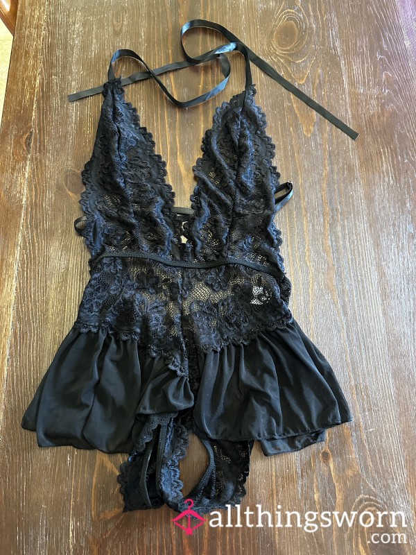 Black Lace Lingerie