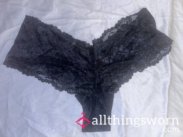 Black Lacey Panties