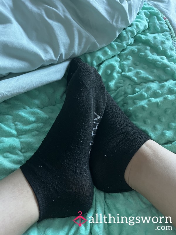 Black Rae Dunn Socks