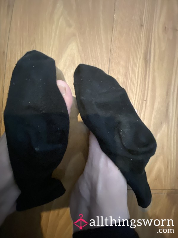 Black Really Smelly Cheesy Socks