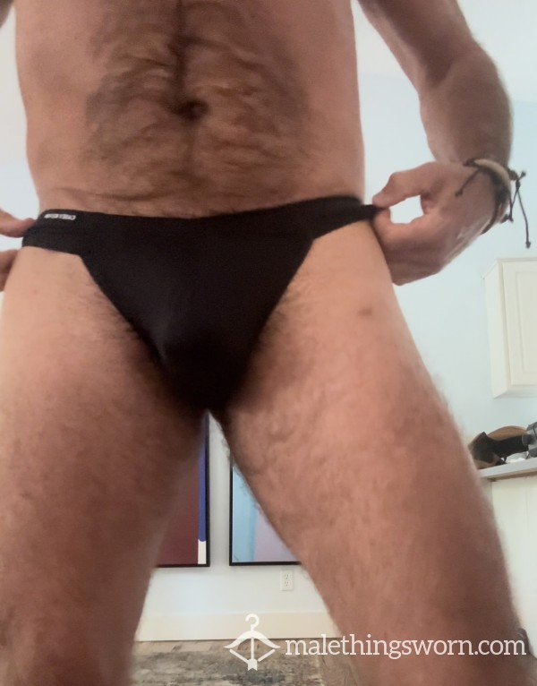 (SOLD) Black S**y Thong