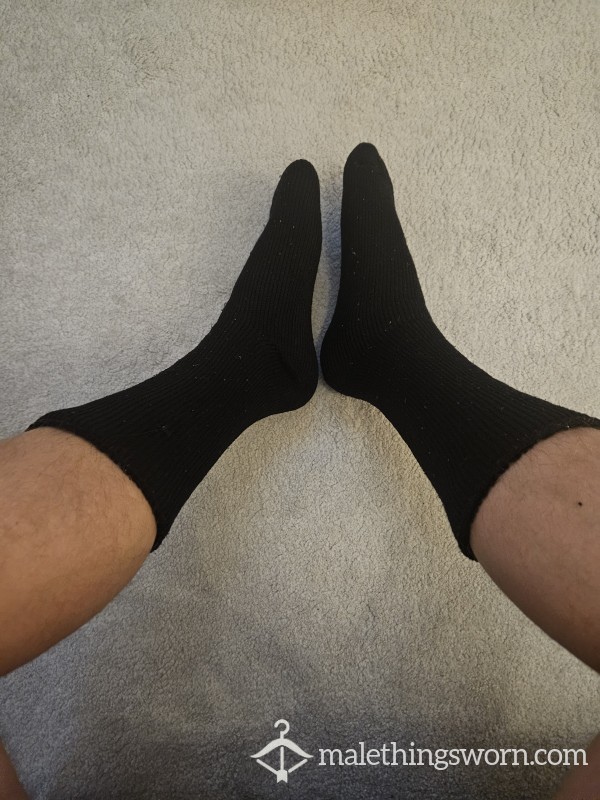 Black Thermal Socks SUPER THICK!