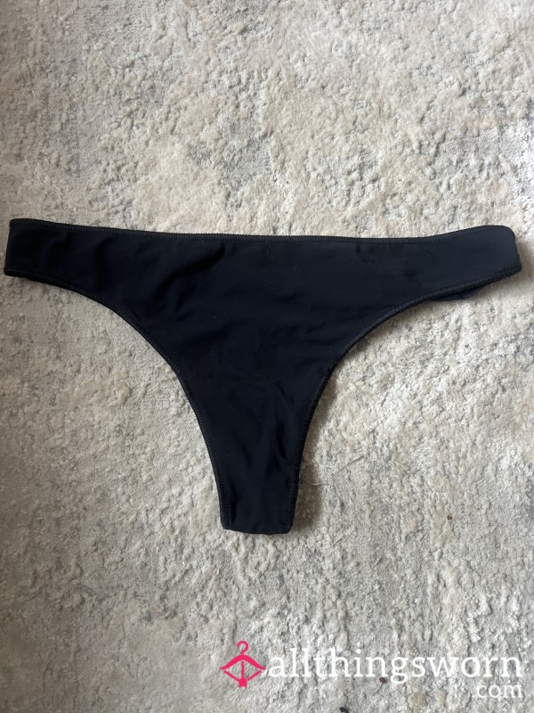 Black Thongs Seamless