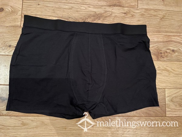 Black Unbranded Boxer Briefs Trunks (XL) Ready To Be Customised For You!