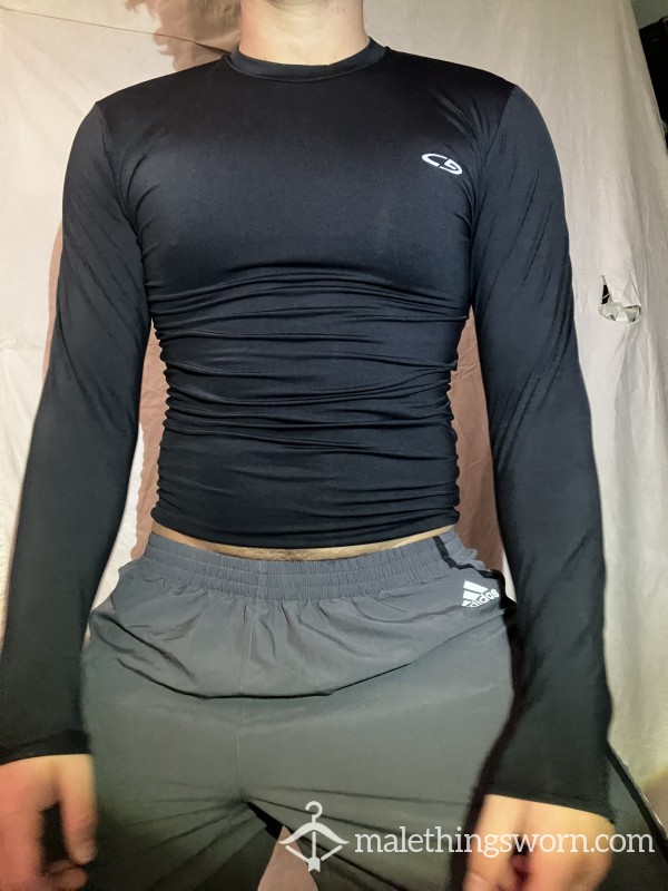 Black Under Armour Compression Long Sleeve