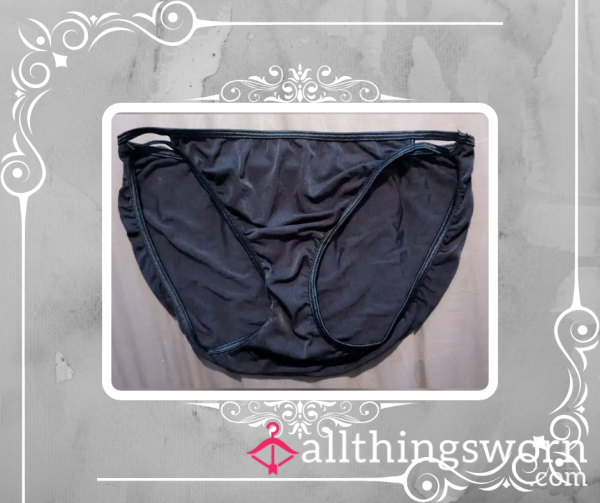 Black Vanity Fair Pantys