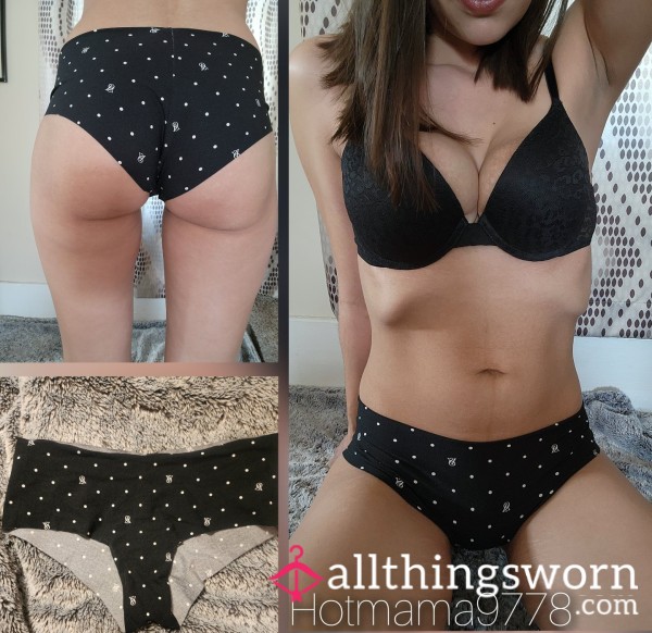 Black With White Polka-dots Vs Cheeky