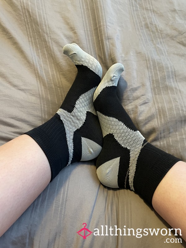 Black/Grey Compression Socks