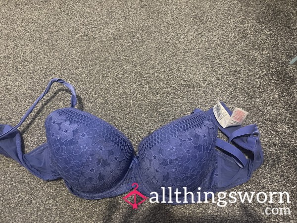 Blue Bra - Hot And Sweaty!