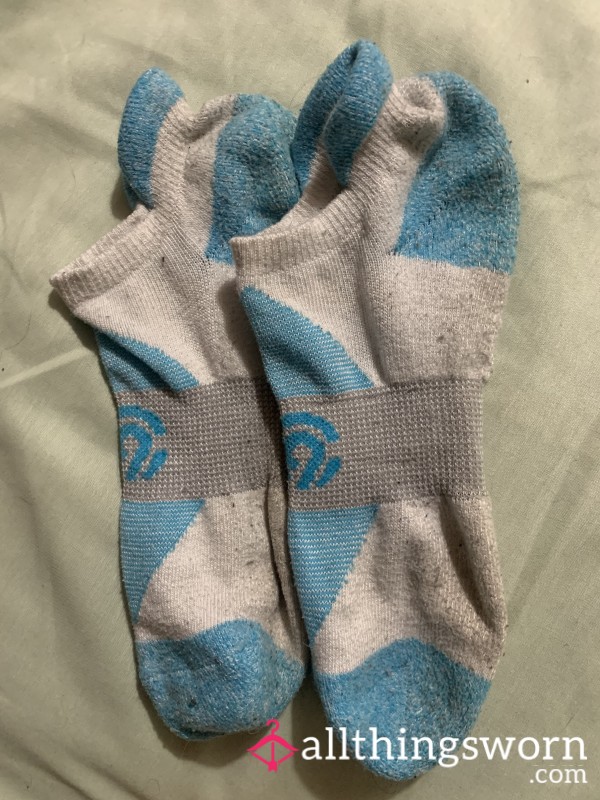 Blue Gym Socks