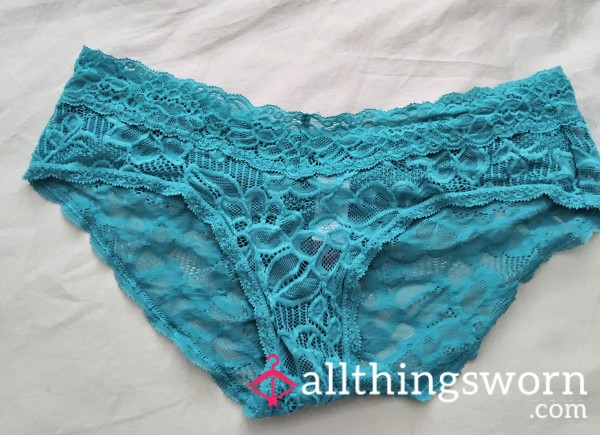 Blue Lacy Panties