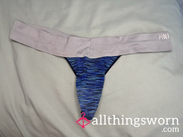 Blue PINK Thong