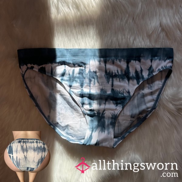 Blueberry Shibori Bikini Panty