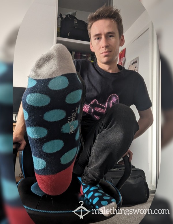 Blue/Multi Happy Socks