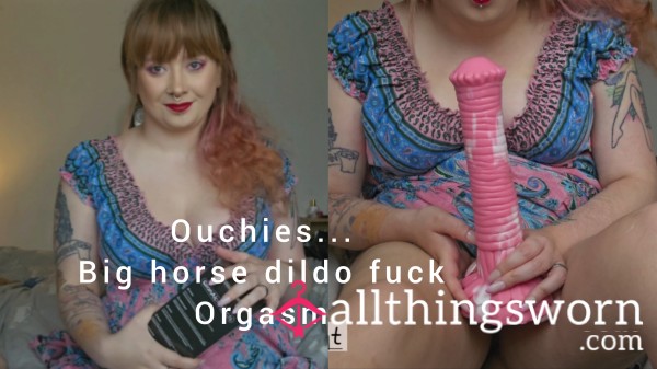 Brand New Horse C*ck Ouch Di**o F**k Orgasm