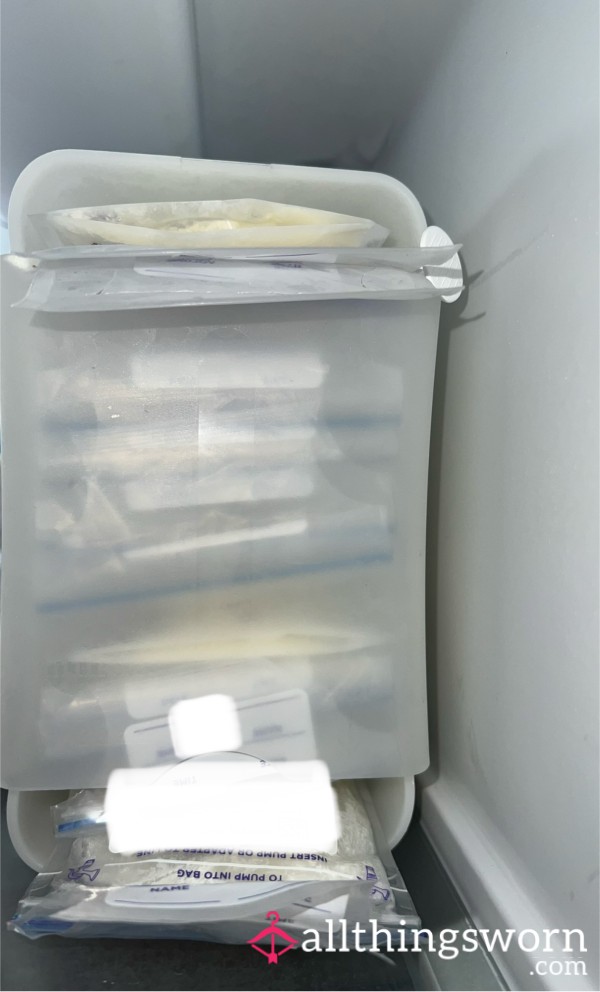 Breastmilk- Pumped And Frozen $5 Per Ounce