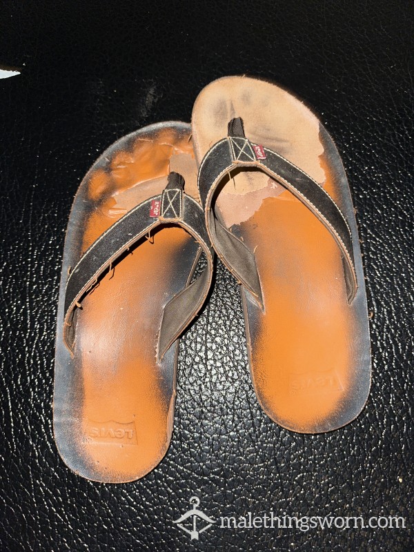 Busted Old Flip Flops