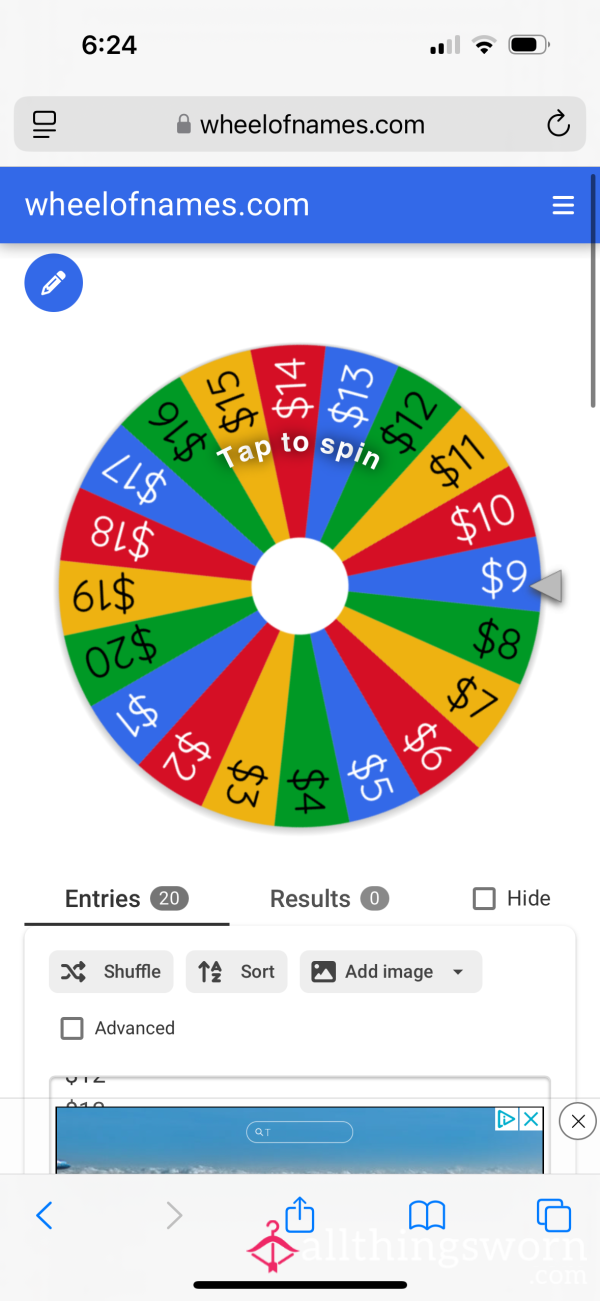 Cheap Sub Wheel Spin