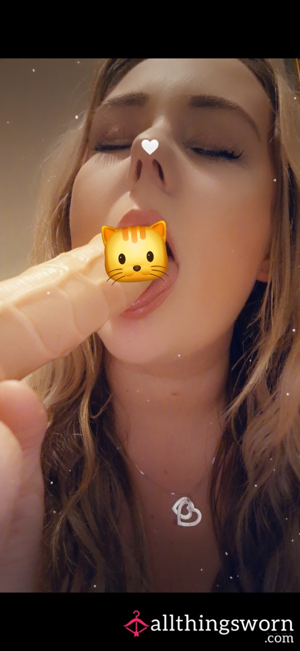 Cheeky Video Of Me Sucking A Di**o