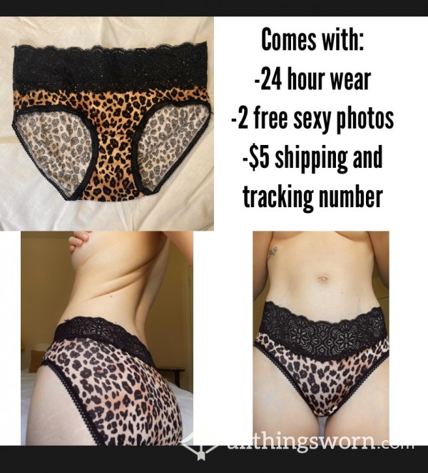 Cheetah Print Panties